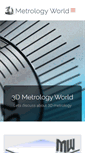 Mobile Screenshot of 3dmetrologyworld.net